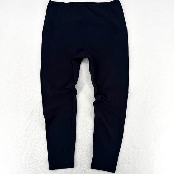 Zella Pants - Zella Black High Rise Pocket Leggings Large NWOT Athleisure